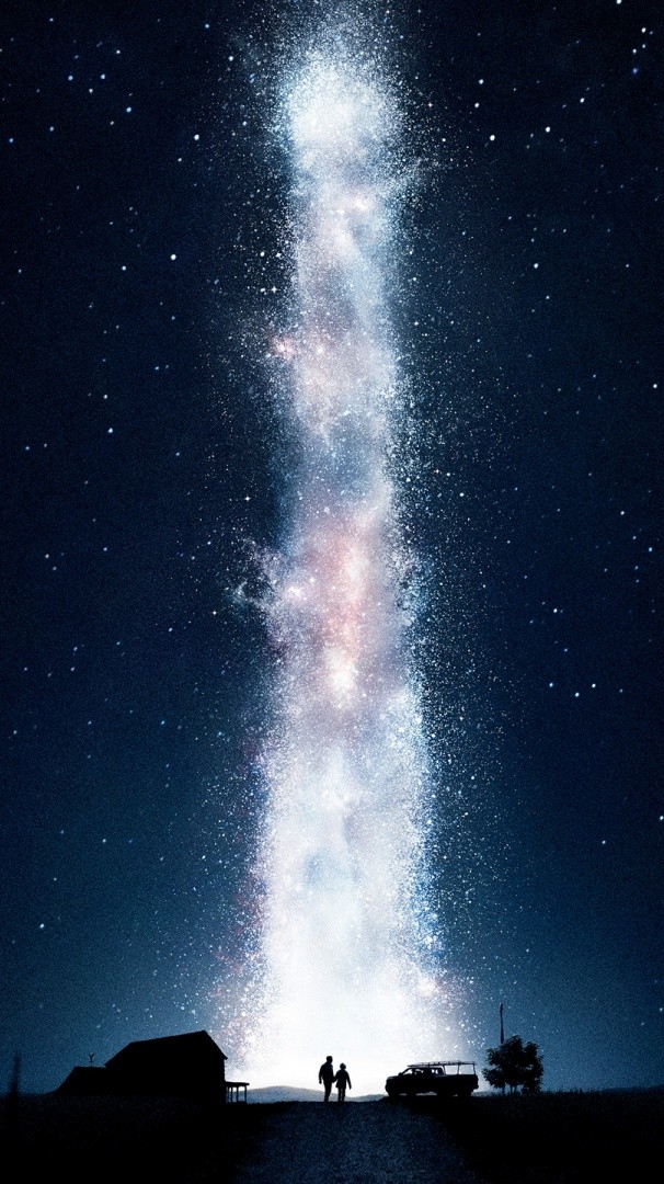 Space Galaxy From Earth Wallpaper iPhone Wallpaper iphoneswallpapers com