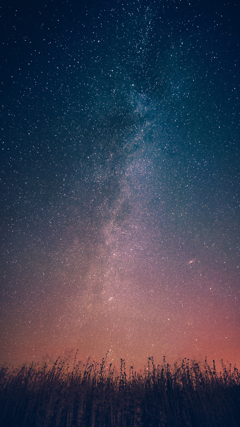 Milky Way Galaxy From Earth Infinite Stars iPhone Wallpaper iphoneswallpapers com