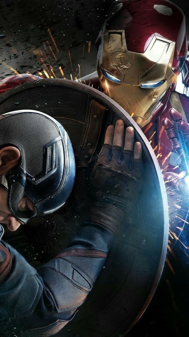 Captain-America-vs-Iron-Man-iPhone-Wallpaper - IPhone Wallpapers : iPhone  Wallpapers