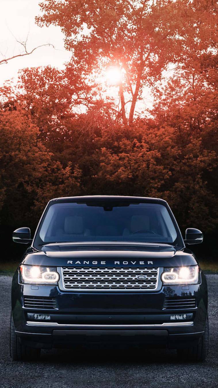 Range Rover Vogue Black iPhone Wallpaper iphoneswallpapers com