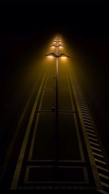 Night Lights Freeway iPhone Wallpaper