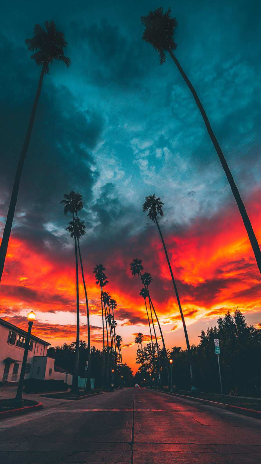 Beautiful Sunset Miami View iPhone Wallpaper