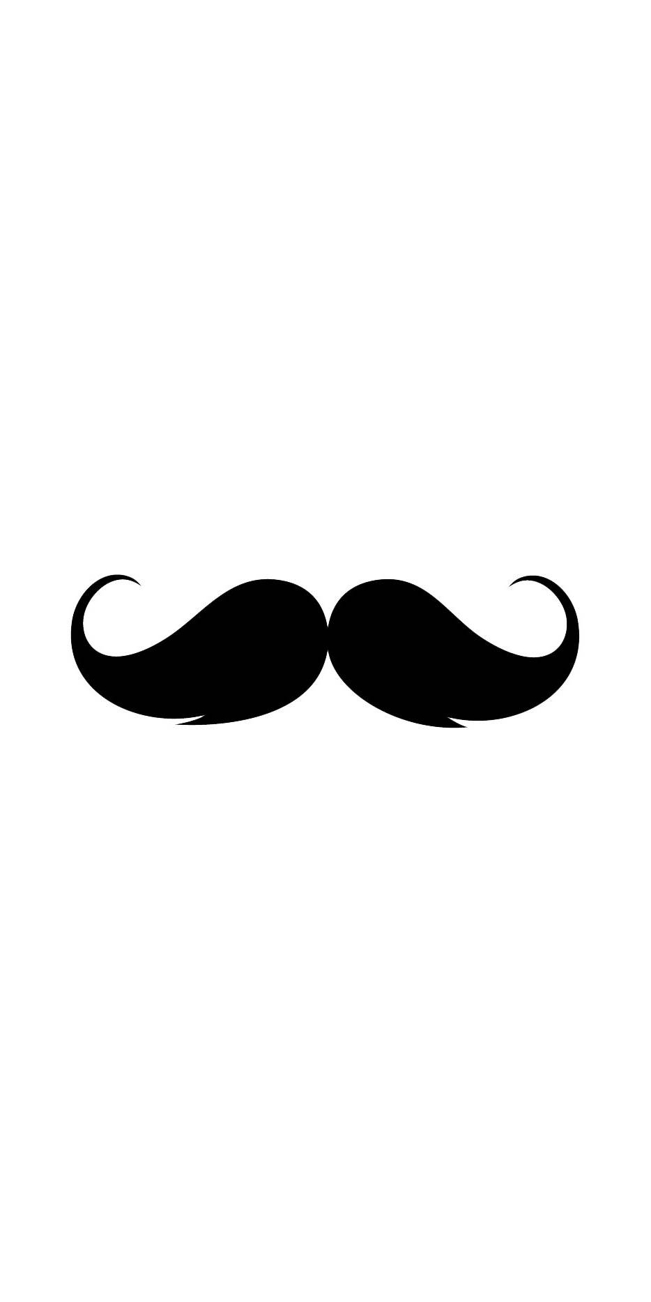 Mustache iPhone Wallpaper