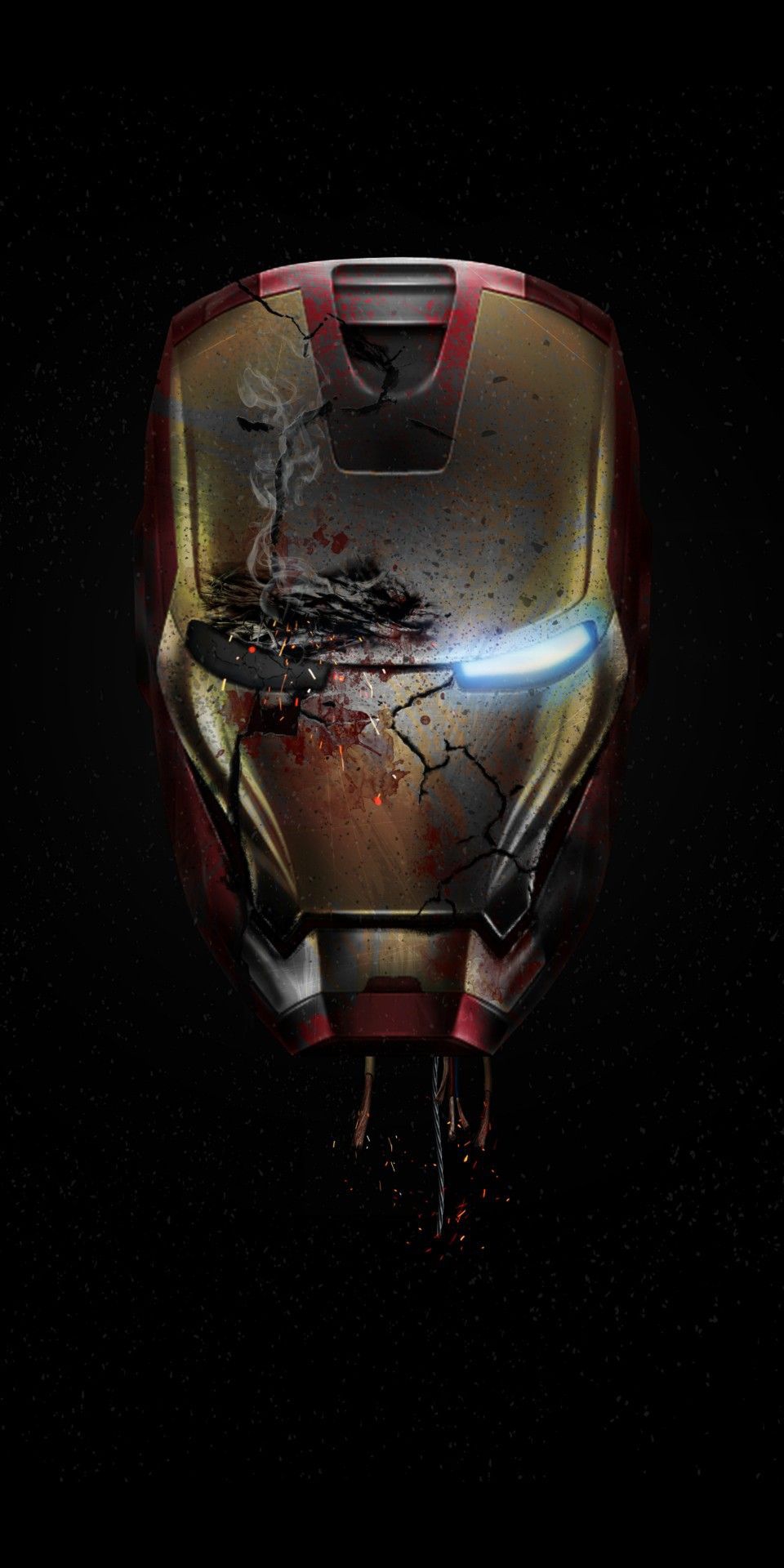 Iron Man Damaged Helmet Endgame IPhone Wallpaper - IPhone Wallpapers :  iPhone Wallpapers