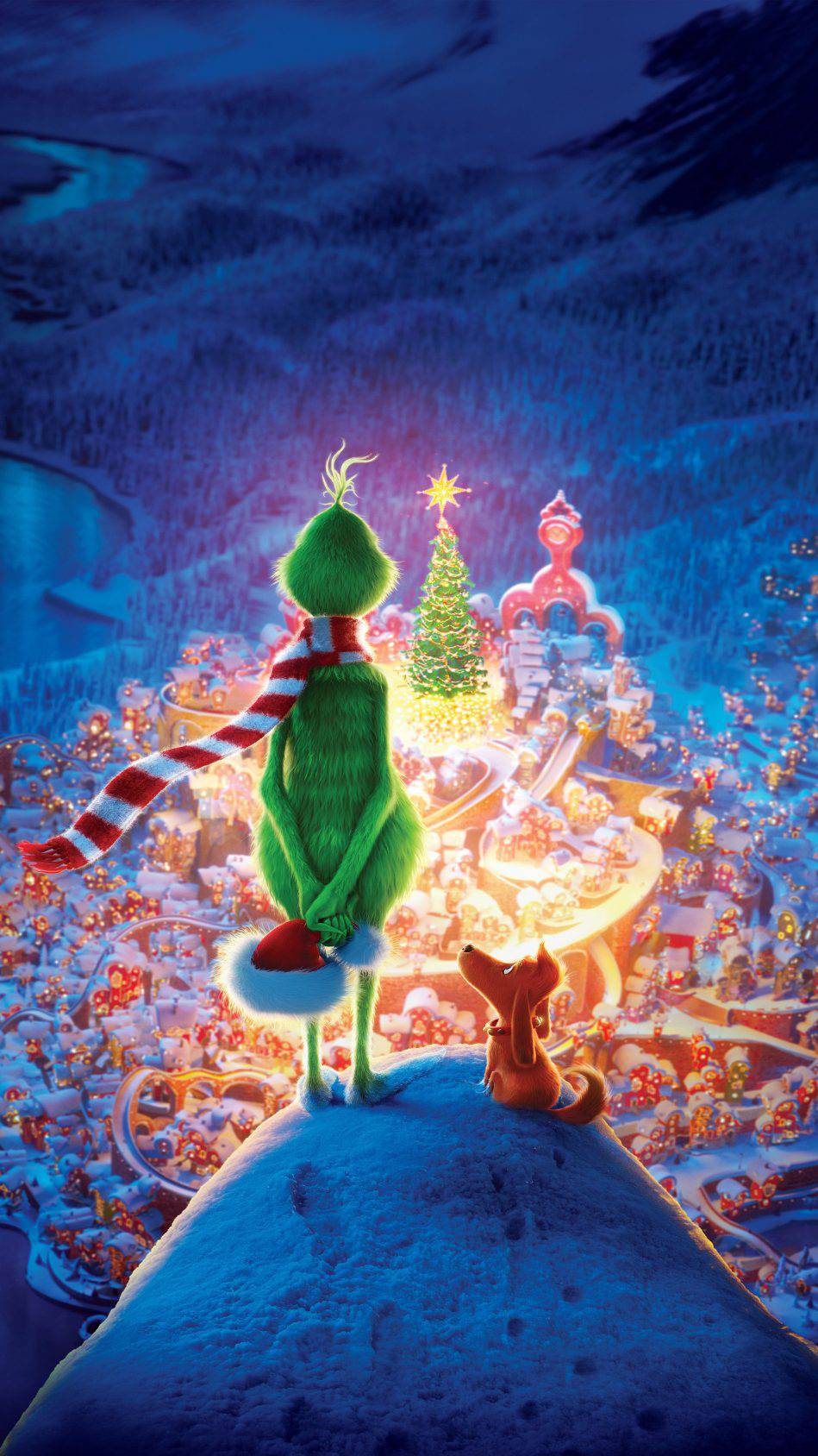 The Grinch Christmas iPhone Wallpaper