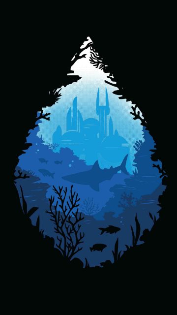 Atlantis City iPhone Wallpaper