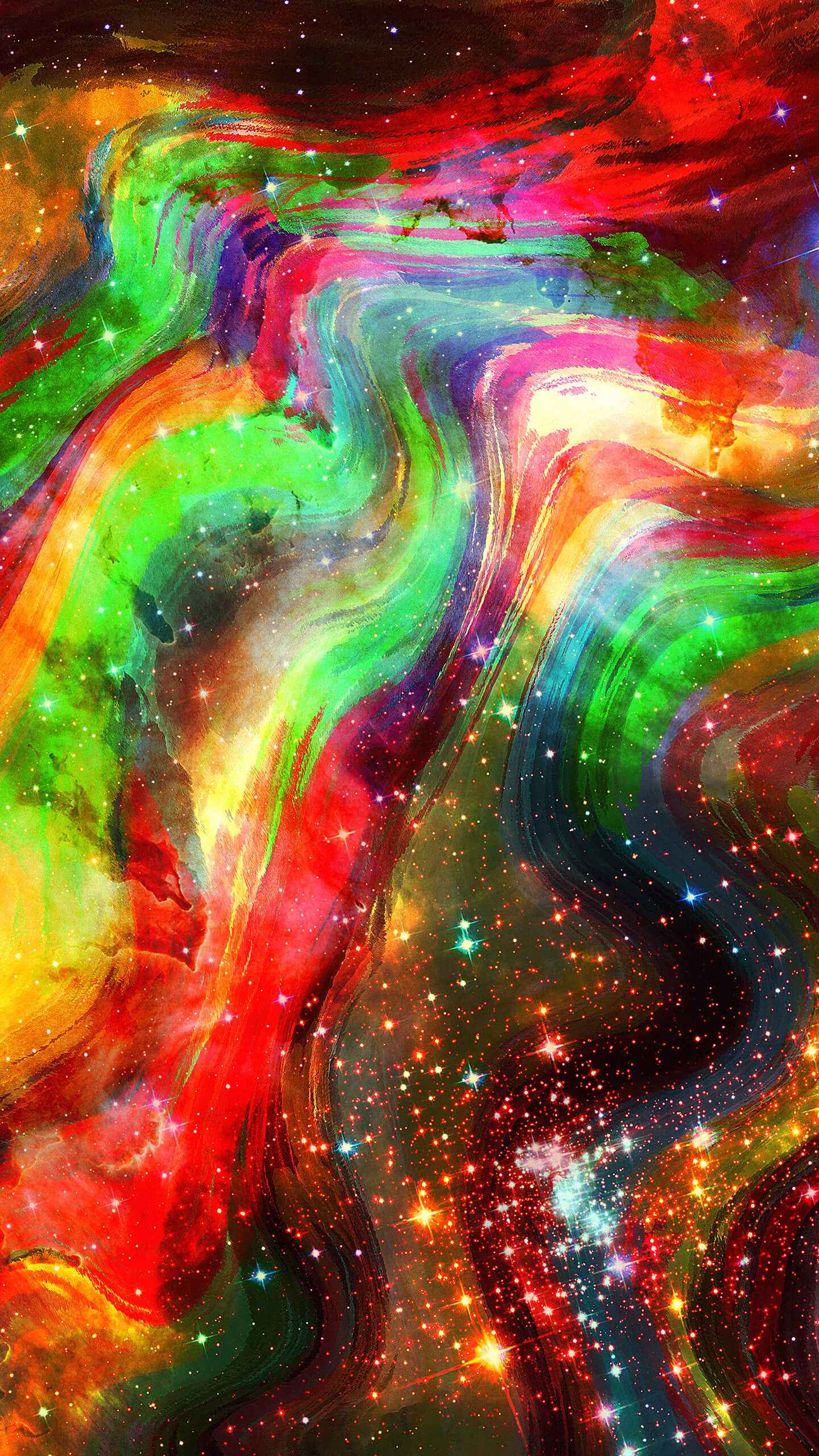 Bright Colour Space IPhone Wallpaper - IPhone Wallpapers : iPhone Wallpapers