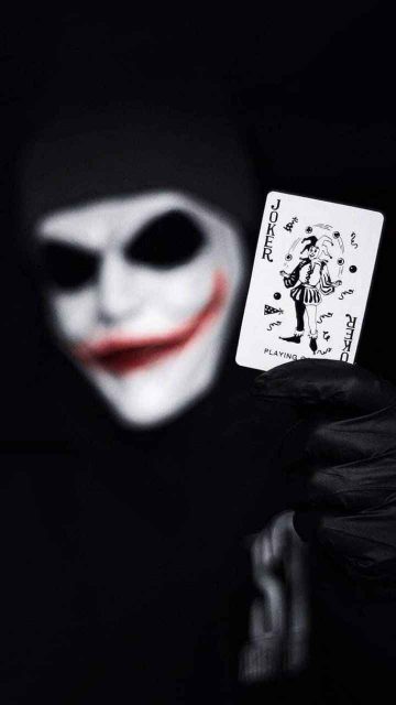 Joker Card iPhone Wallpaper