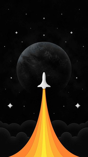 Space Expedition iPhone Wallpaper