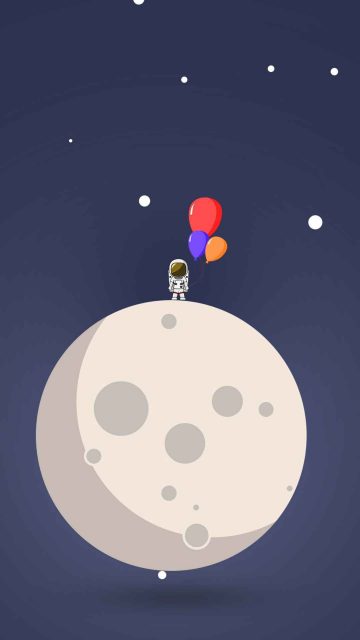 Space man iPhone Wallpaper