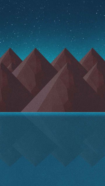 The Mountains iPhone Wallpaper