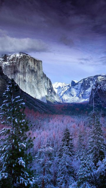 Yosemite Tunnel iPhone Wallpaper