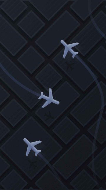 Flight Tracker iPhone Wallpaper