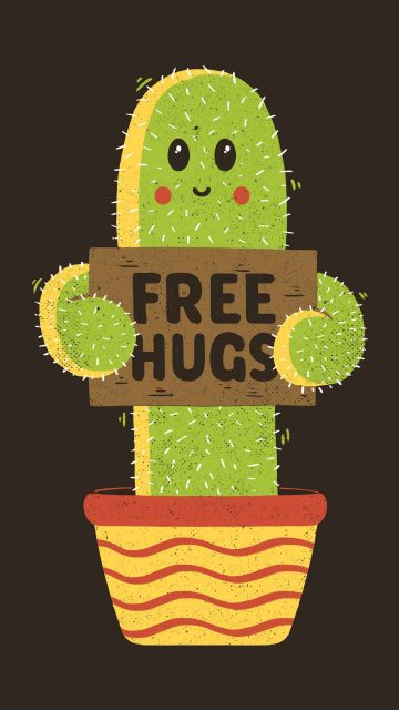 Free hugs iPhone Wallpaper