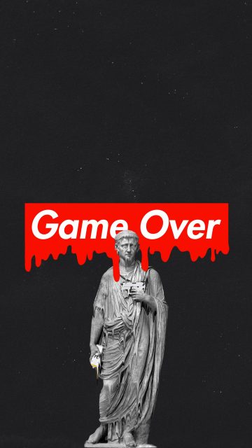 Game over iPhone Wallpaper