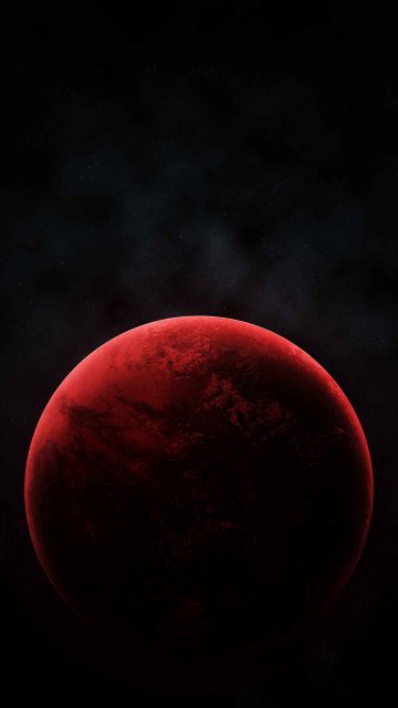 Red Planet iPhone Wallpaper
