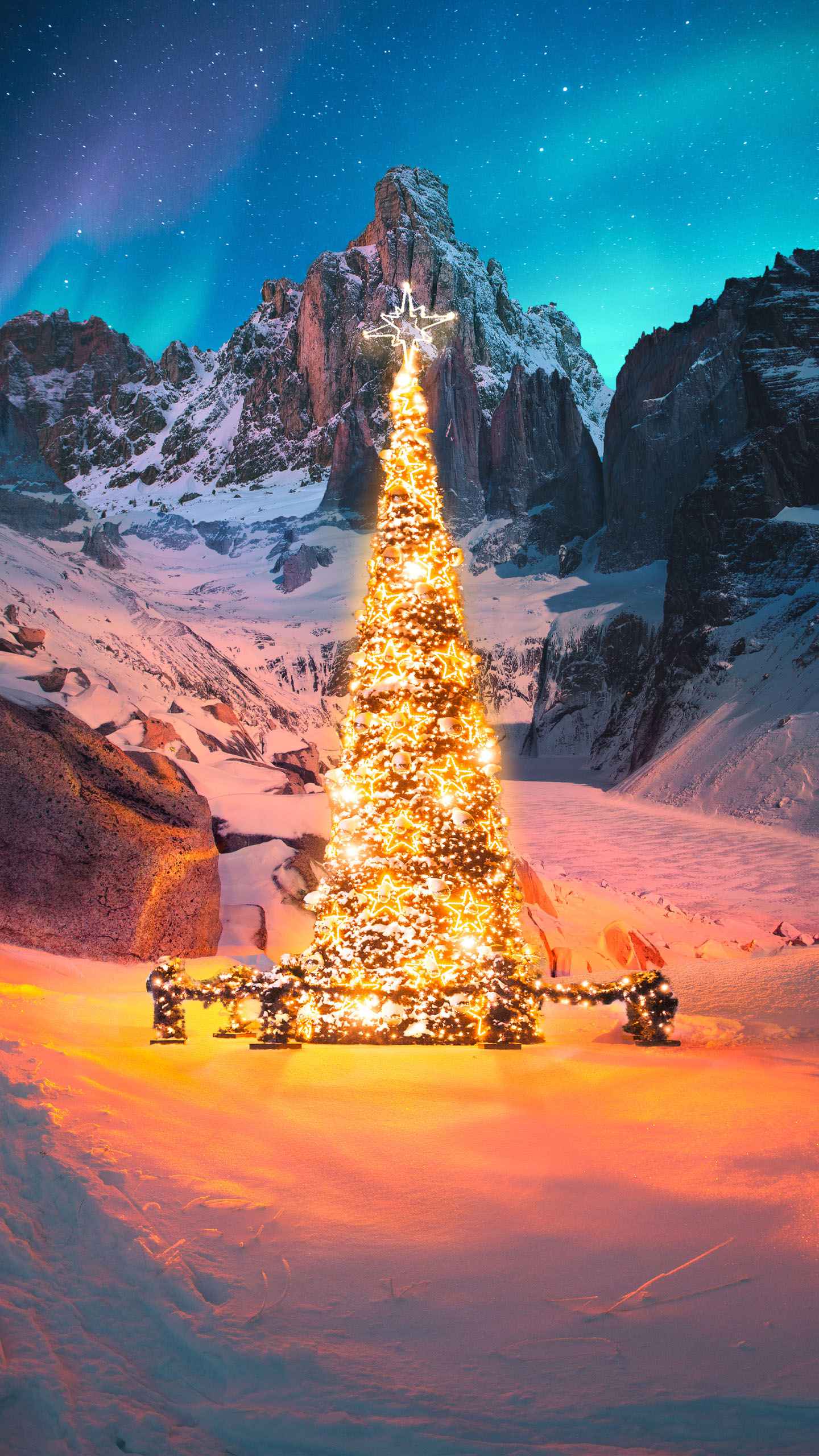 The Christmas Tree iPhone Wallpaper - iPhone Wallpapers