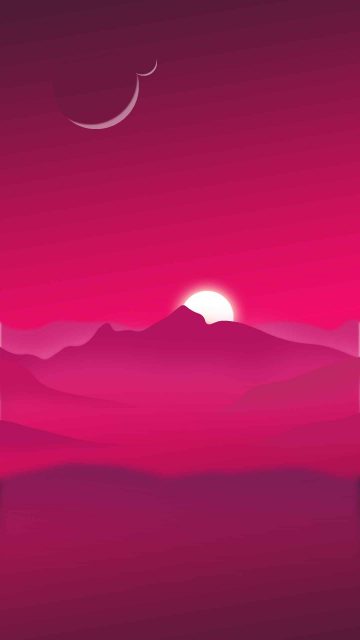 Alien Landscape iPhone Wallpaper