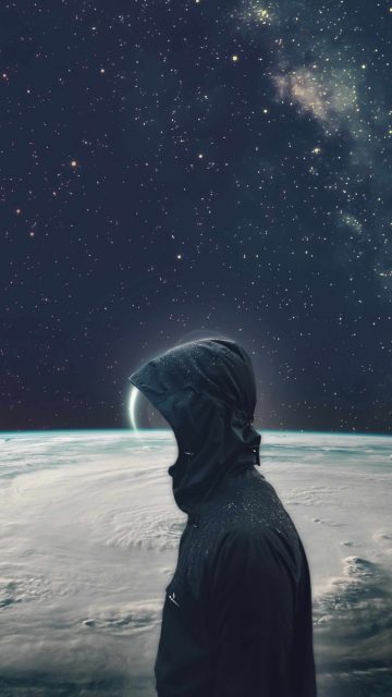 Astro man iPhone Wallpaper