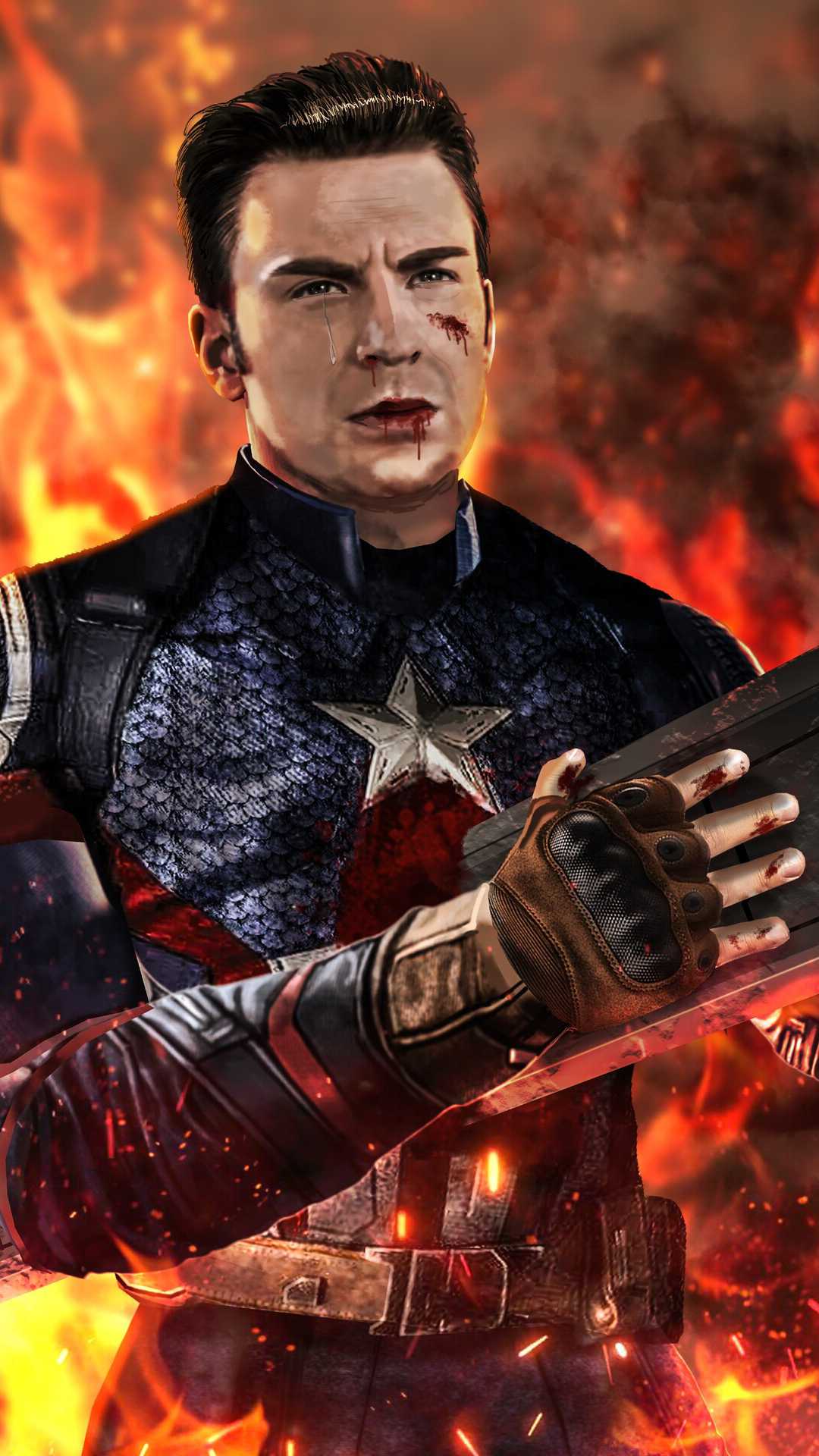 Avengers Endgame Captain America Last Fight IPhone Wallpaper - IPhone  Wallpapers : iPhone Wallpapers