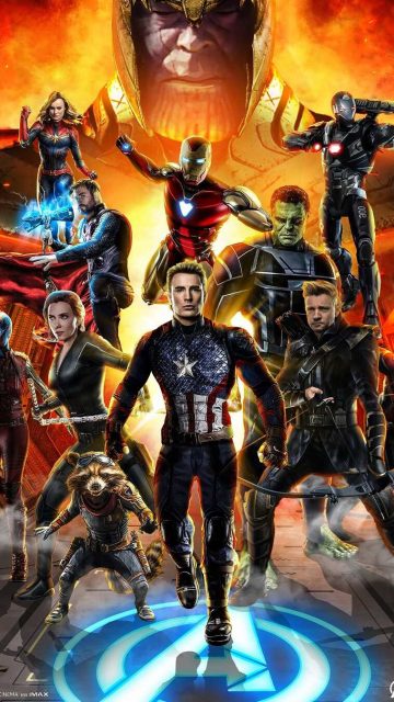 Avengers Endgame The Avengers Team iPhone Wallpaper