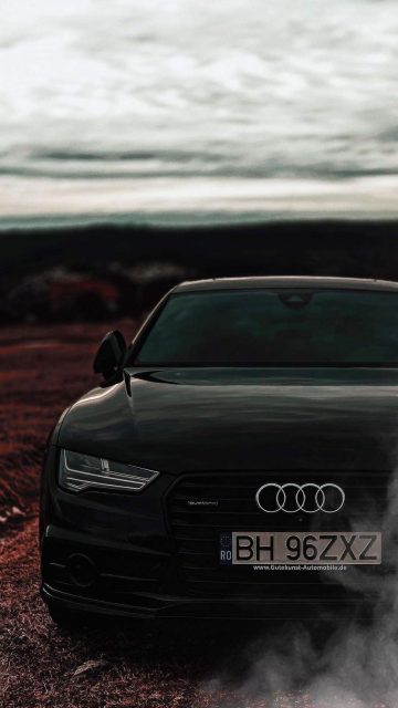 Black Audi iPhone Wallpaper