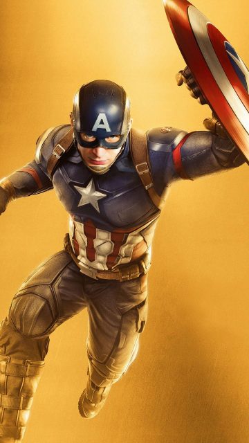 Captain Rogers Avengers Endgame iPhone Wallpaper