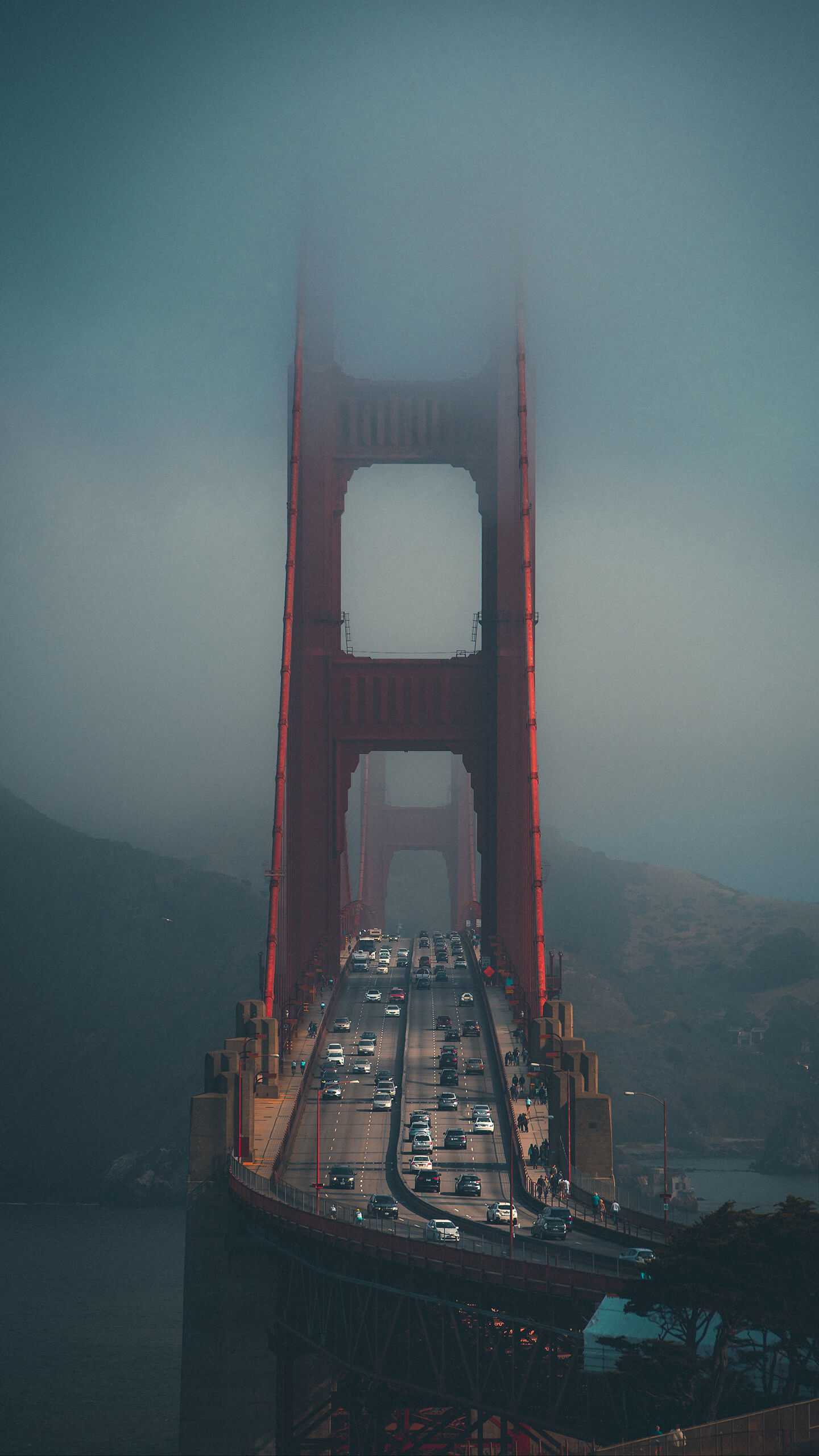 Foggy Golden Gate Bridge IPhone Wallpaper - IPhone Wallpapers : iPhone  Wallpapers