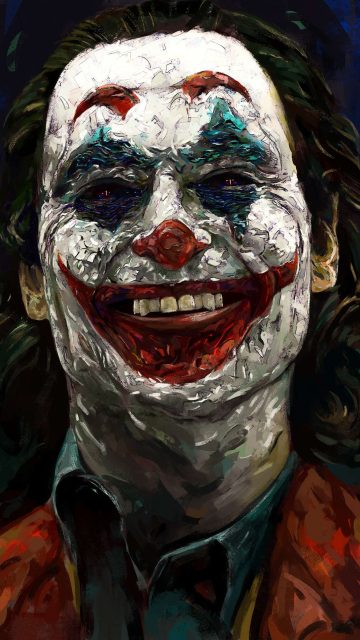 Happy Joker iPhone Wallpaper