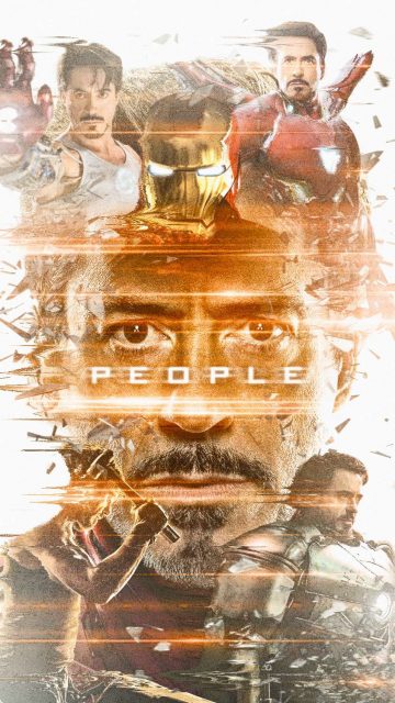 Iron Man Peoples Hero iPhone Wallpaper