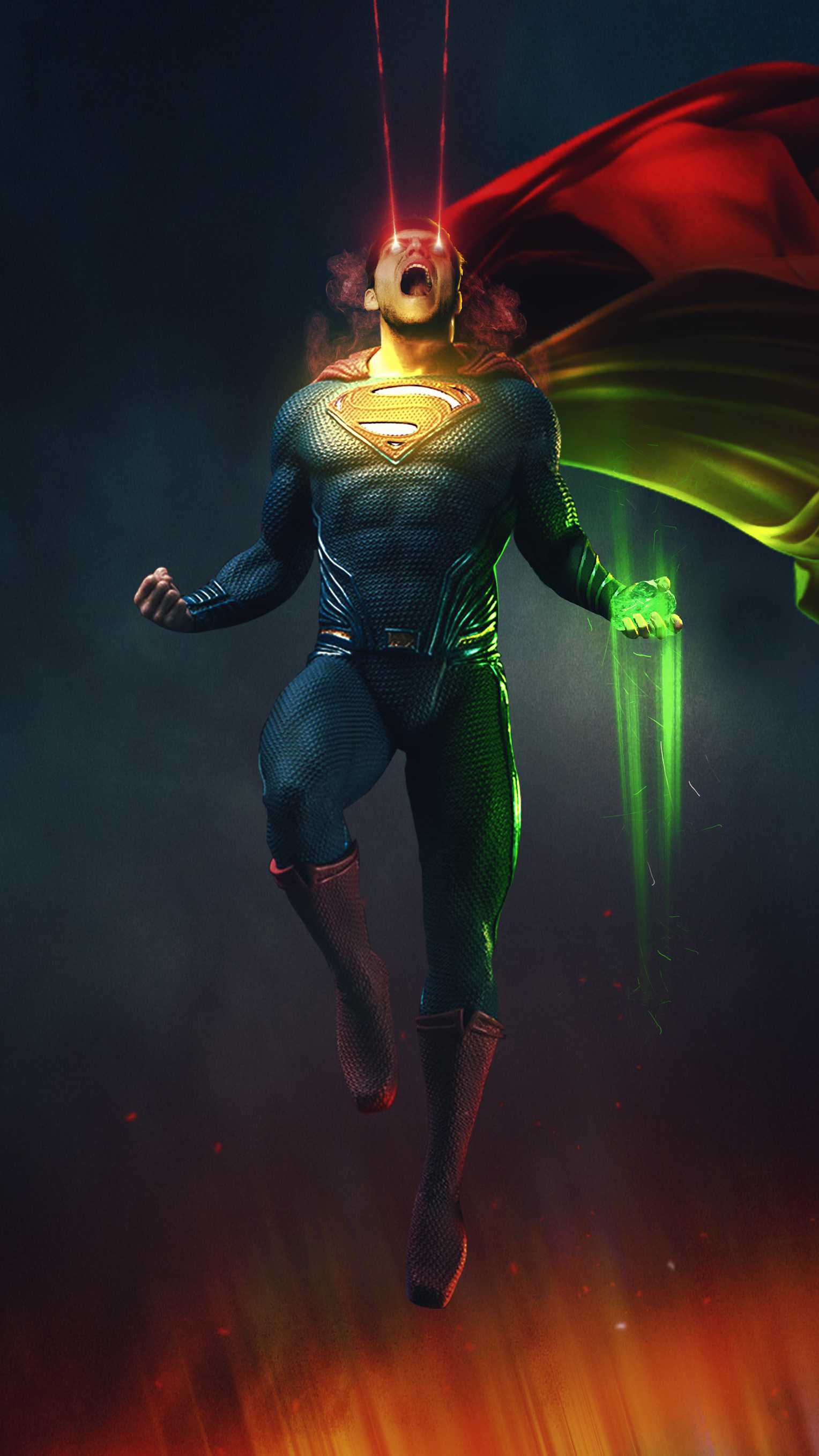 Krypton Superman iPhone Wallpaper