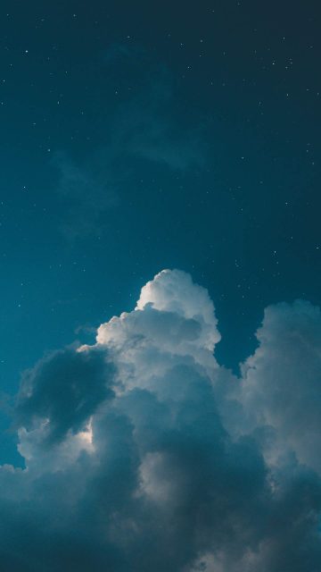 Star Clouds iPhone Wallpaper