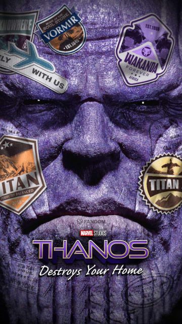 Thanos iPhone Wallpaper