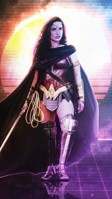 The Beautiful Wonder Woman iPhone Wallpaper