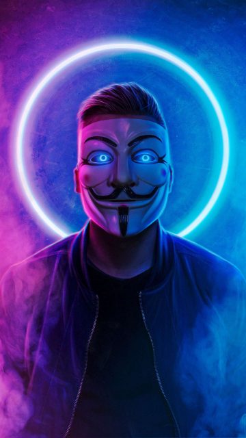 Anonymous Hacker iPhone Wallpaper