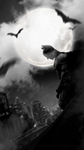 Bat Night iPhone Wallpaper
