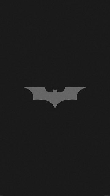 Batman Logo Dark iPhone Wallpaper