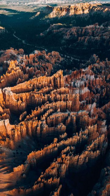 Canyon Mountains iPhone Wallpaper
