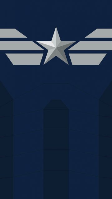 Captain America Symbol iPhone Wallpaper