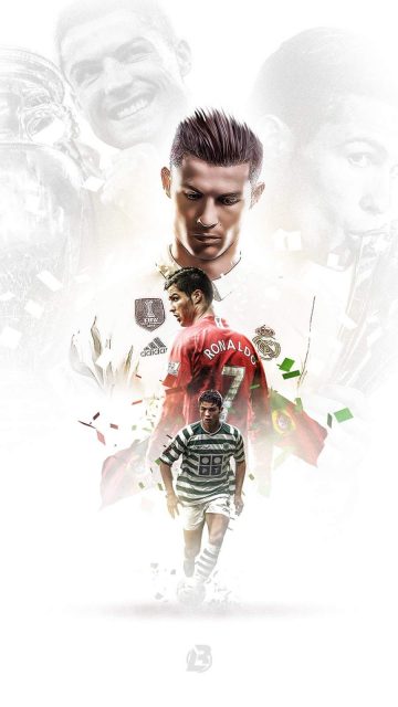 Cristiano Ronaldo Legacy iPhone Wallpaper