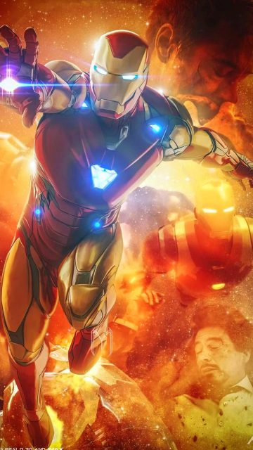 Endgame Iron Man iPhone Wallpaper