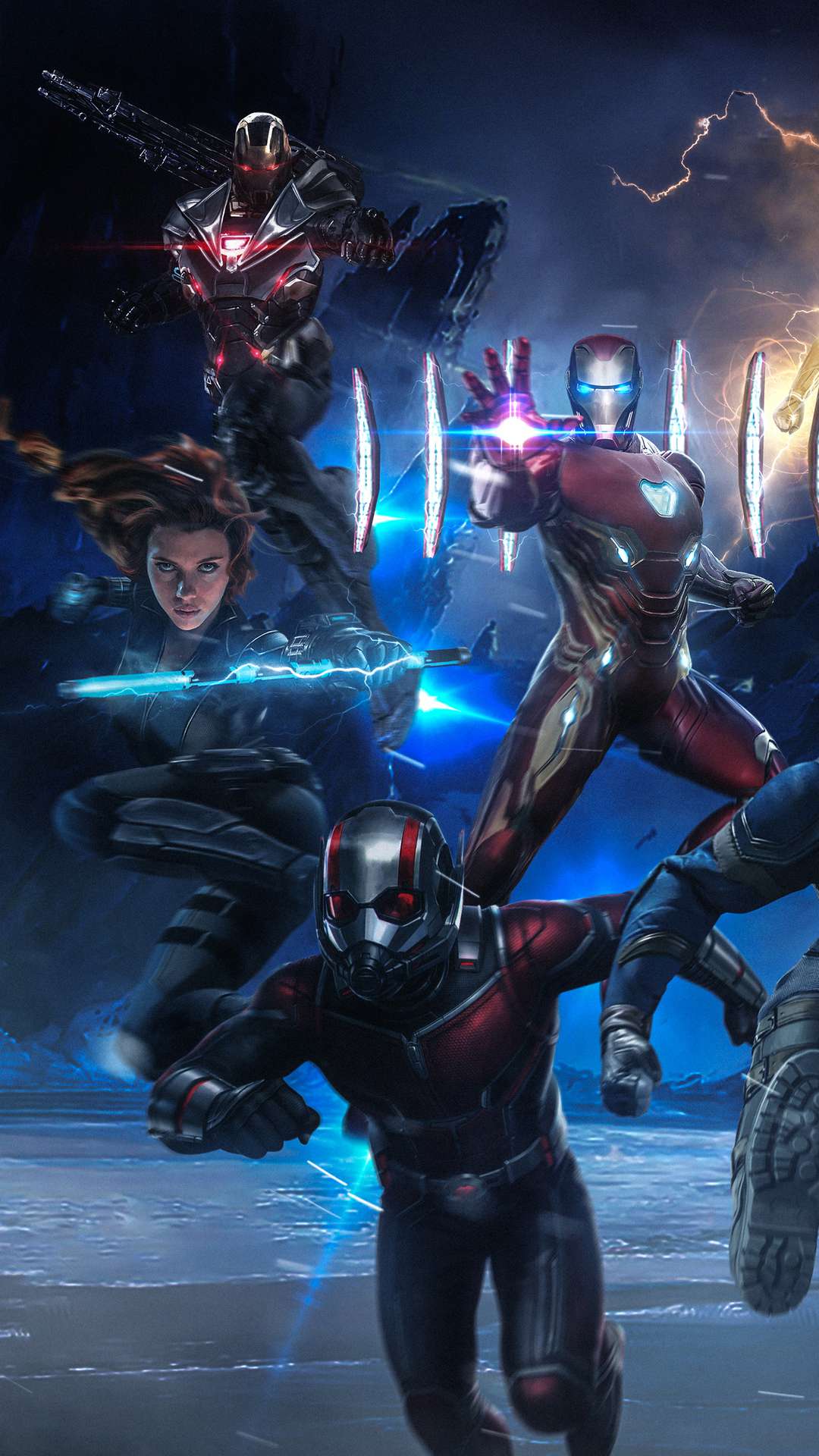 Final Battle Avengers iPhone Wallpaper
