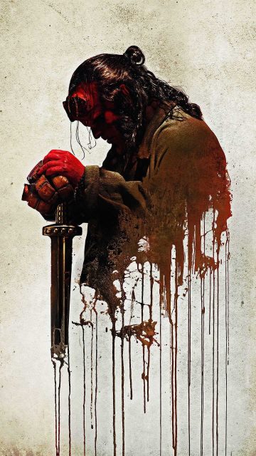Hellboy Sword iPhone Wallpaper