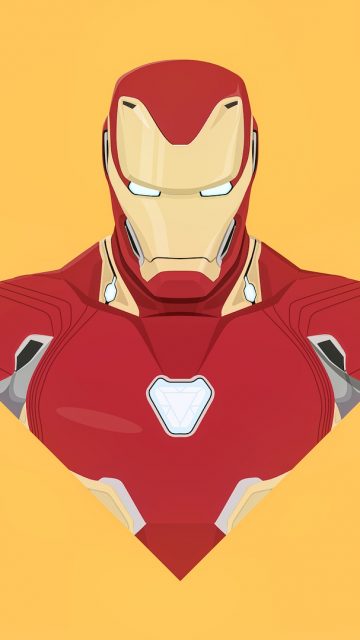 Iron Man MK 86 Armor Art iPhone Wallpaper