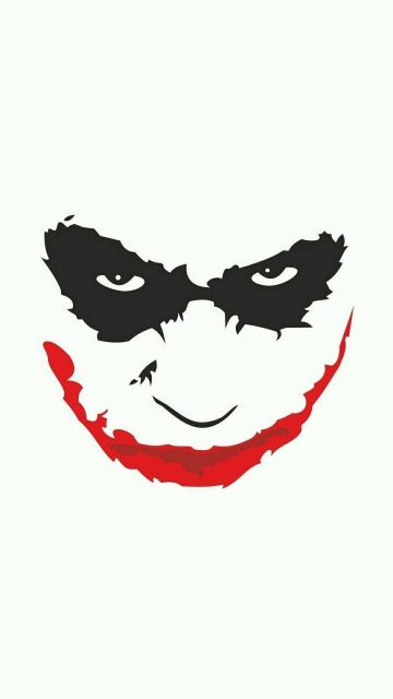Joker face iPhone Wallpaper