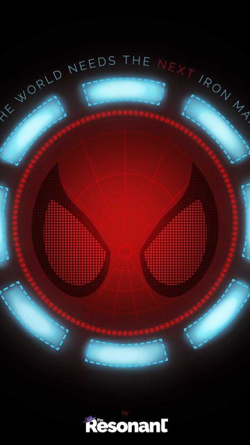 Spider Man Reactor iPhone Wallpaper