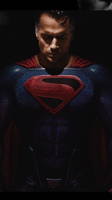 Superman Dark iPhone Wallpaper