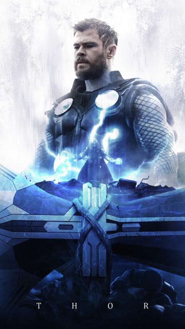 Thor God of Thunder Asgard King iPhone Wallpaper