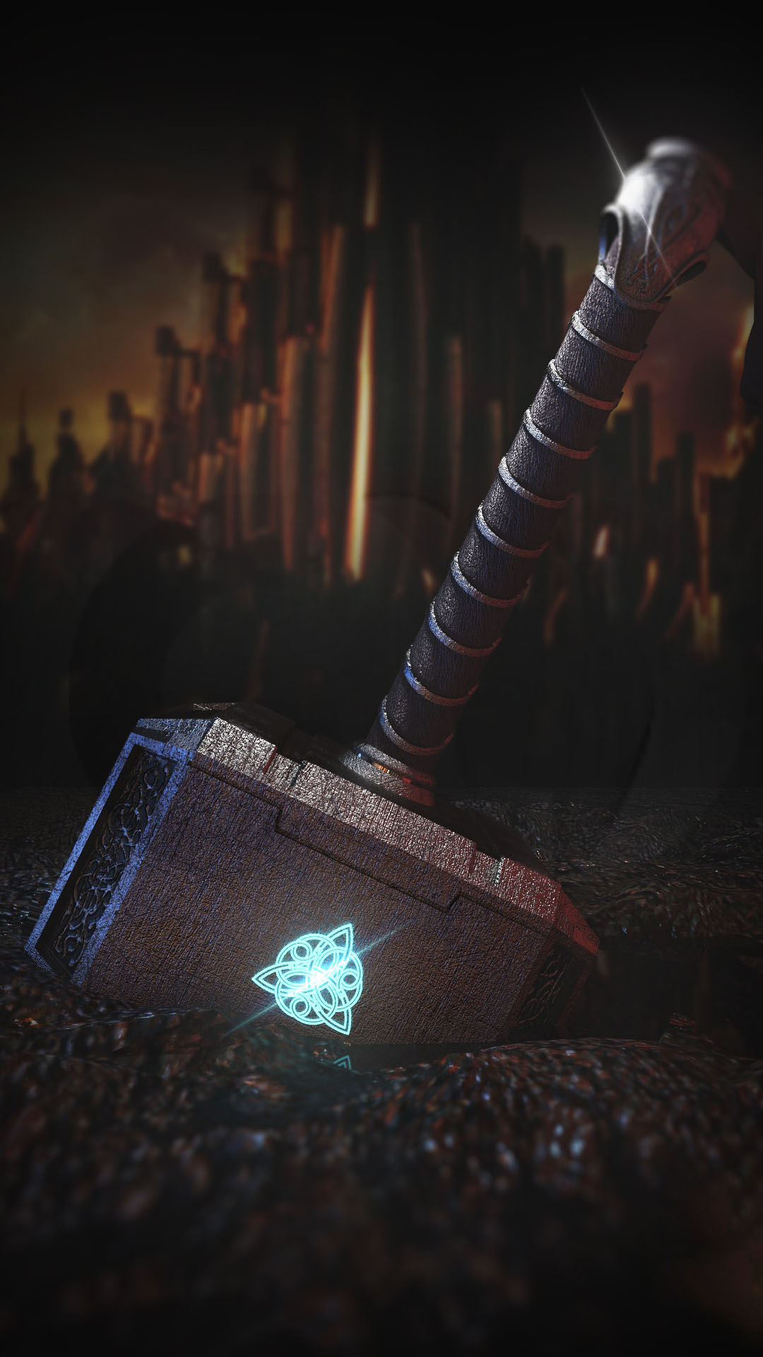 Thor Hammer iPhone Wallpaper - iPhone Wallpapers : iPhone ...