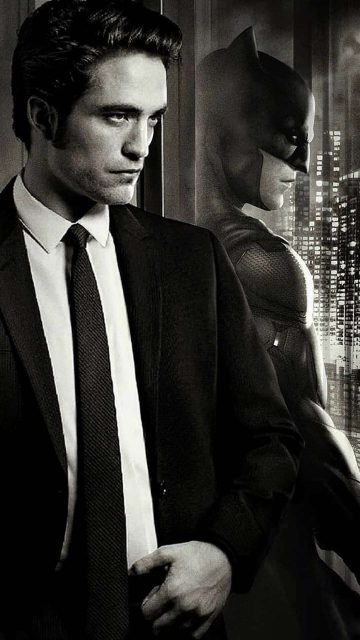 Batman Robert Pattinson iPhone Wallpaper